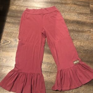 Matilda Jane ruffles-dusty rose